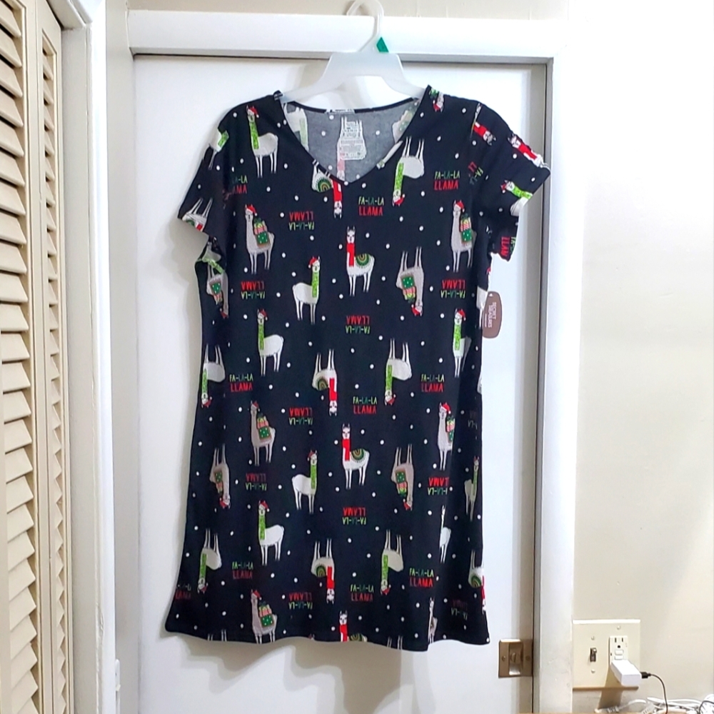 Cozy Llama Night Gown